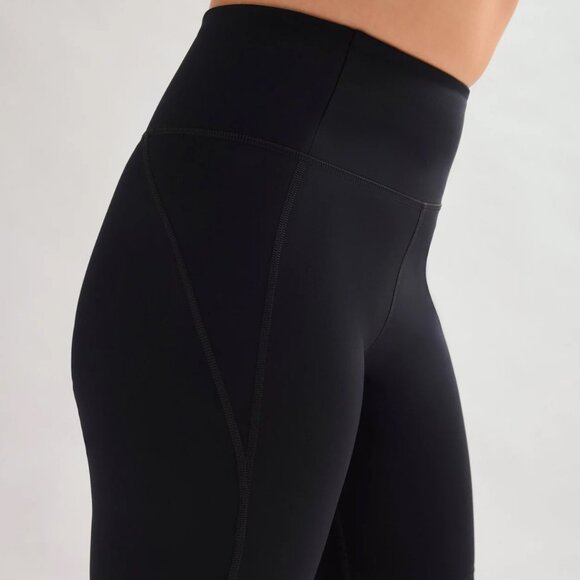 Girlfriend Collective - Black High-Rise Bike Short - Small - Picture 4 of 7